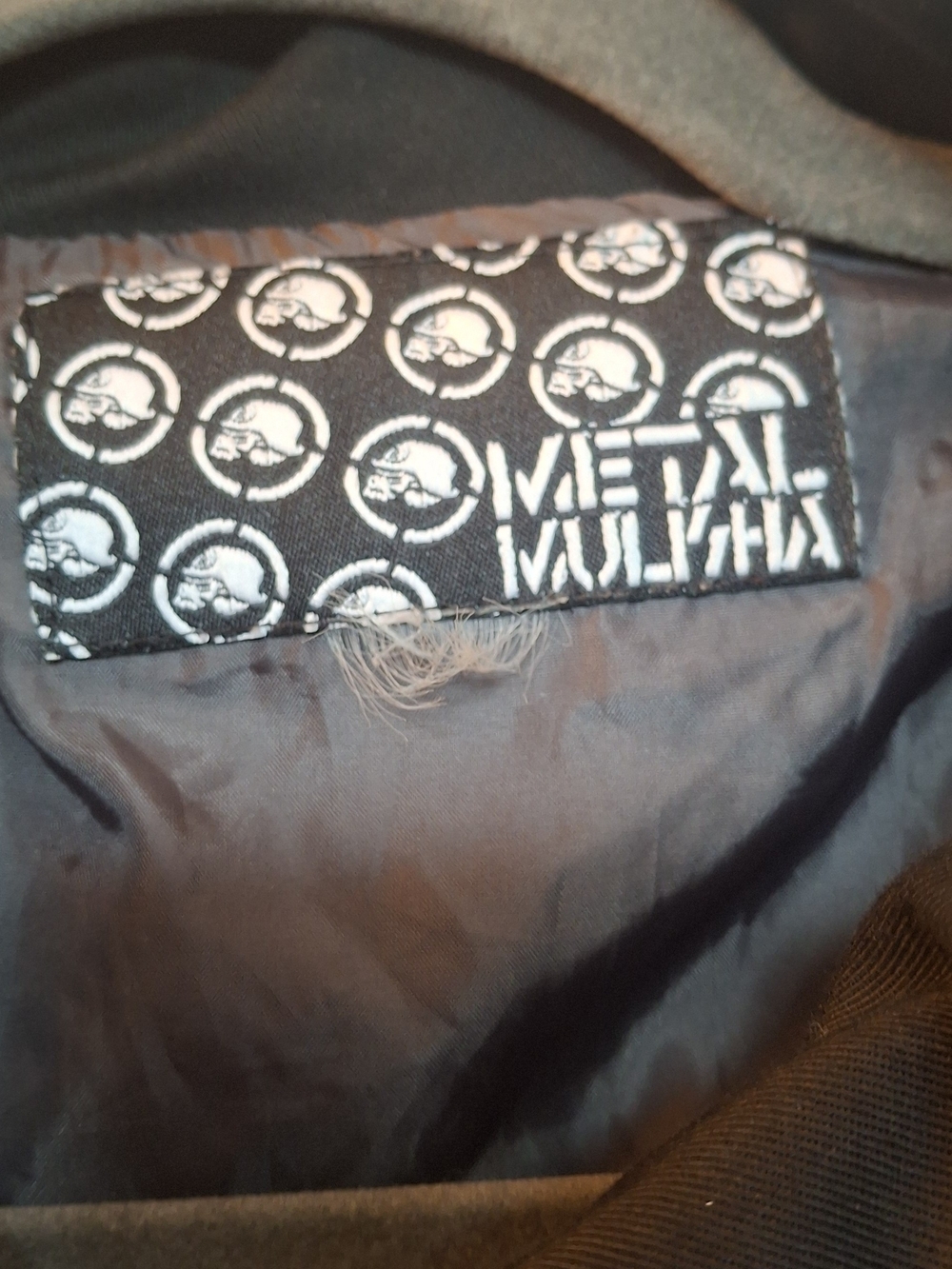 Metal Mulisha Black Lightweight Shirt Jacket with Logo Trim